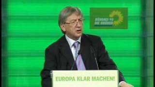 JeanClaude Juncker auf grünem Bundesparteitag in Dortmund [upl. by Anialahs]