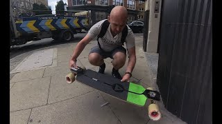 Longboard vs Dinghy Which Crushes 10km London Ride Oxford to Victoria Park [upl. by Godfree]