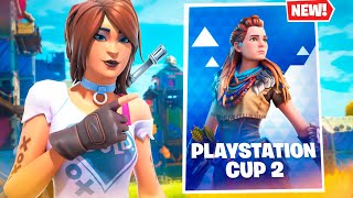 Im Winning the NEW PLAYSTATION ONLY Fortnite Cup 😎 Aloy Console Tournament [upl. by Ridinger]