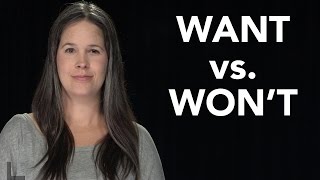 WANT vs WONT Pronunciation  American English [upl. by Ahtrim999]