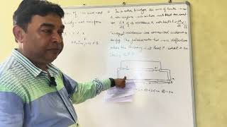 In a metre bridge the wire of length 1m has a nonuniform cross section such that the variation [upl. by Sparky]