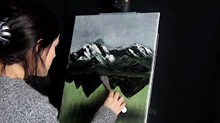 3 Hours of Palette Knife Painting ASMR [upl. by Airetnahs]