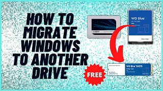 How to Migrate Windows to Another Drive [upl. by Wildee]