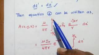 Infinitesimal Dipole  Hertzian Dipole  Derivation of Radiation Mechanism [upl. by Eirruc]