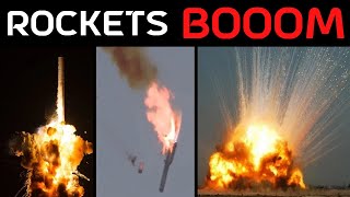 Rocket Launch Failures and Explosions Compilation 20161942 [upl. by Eadas]