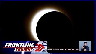 Ilang hakahaka sa paglabas ng eclipse hindi totoo  Frontline Tonight [upl. by Nabois]