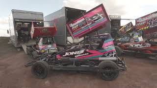 Brisca F2s around the pits Odsal Stadium Bradford [upl. by Nawrocki]