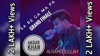 Sa Re Ga Ma Pa GRAND FINALE 2020  AKBAR KHAN  Alhamdulillah Song Sufiyum Sujathayum [upl. by Marcelle]