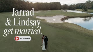 Jarrad amp Lindsay  Teaser  Noosa Springs Golf Resort [upl. by Aseeram]