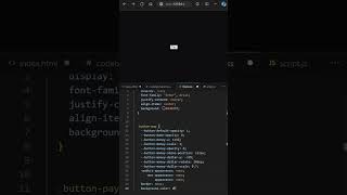 Micro Css tip button aniation 🍁😍 short shorts html css animation coding [upl. by Jecon]