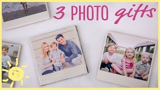 DIY  3 Easy Photo Gifts Great for Grandparents [upl. by Polik]