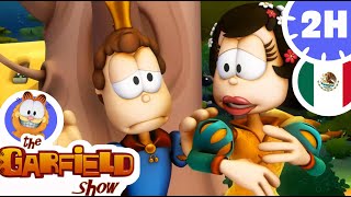 👩‍❤️‍👨 ¡Garfield nos está leyendo una historia de amor 💘 Compilación de episodios graciosos [upl. by Hullda]