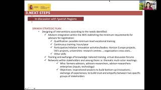 Rocio Wojski presentation EIPAGRI Seminar CAP Strategic Plans key role of AKIS in Member States [upl. by Joung]