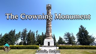 The Astoria Column  Maybe the Coolest Monument in the Pacific Northwest [upl. by Nnairrehs]