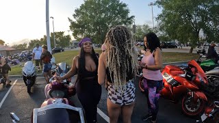 Black Bike Week 2022  HOOTERS PARKING LOT  Recorded By quotBig Qquot [upl. by Wobniar]