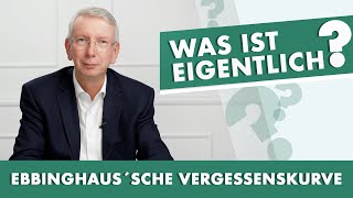 EBBINGHAUS´SCHE VERGESSENSKURVE  Was ist eigentlich [upl. by Mohsen]