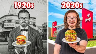 I Tried 100 Years of Fast Food [upl. by Akilak]