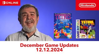 NES amp Game Boy – December 2024 Game Update – Nintendo Switch Online [upl. by Rehpotsrihc]