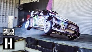 Ken Block Slays the Donut Garage in his 650HP Fiesta Yardkhana [upl. by Fong]