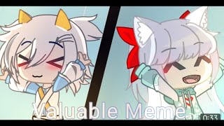 °•Valuable Meme•° Fake Collab Gacha Club Valuablememefakecollabalisha [upl. by Eiresed319]