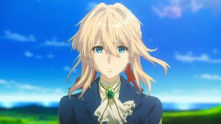 4K  60FPS Violet Evergarden Opening Creditless [upl. by Nibroc]