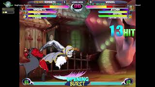 MvC2 Wenzel  Storm Trijump Infinite LK HK 10 Reps 11224 [upl. by Selij957]