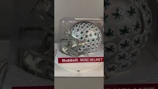 Breakout Collectibles Sports Memorabilia Breaks  HITS Troy Smith OSU Auto Mini Football Helmet [upl. by Vigen]