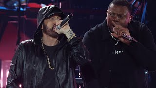 Eminem  Rap God Live at Rock amp Roll Hall of Fame 2022 Induction 4K Pro Multicam [upl. by Mccahill244]