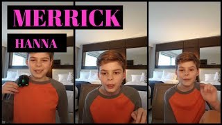 Merrick Hanna Instagram live march 18 2018  Merrick hanna Americas Got Talent [upl. by Darin]