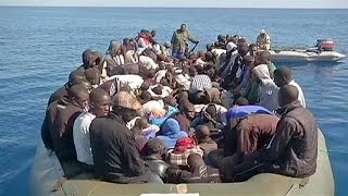 El Mediterráneo ruta migratoria más mortífera del mundo [upl. by Gladine]