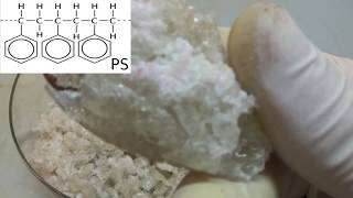 recycling of polystyrene  synthesis of styrene [upl. by Enayr]