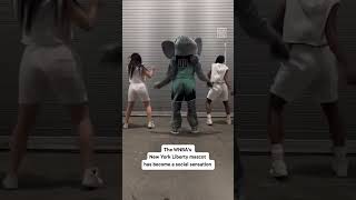 The Internet Is Loving NY Libertys Ellie the Elephant Mascot [upl. by Keever10]