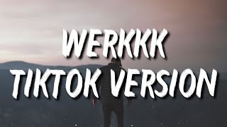 Werkkk by Tokyosomnia TikTok remix Tisakorean [upl. by Aidnyl]