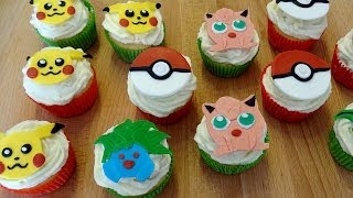 How to make Pokémon Cupcakes [upl. by Ocisnarf]