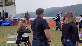 Local 21 pipes amp drums  HV Irish Fest 2024 [upl. by Garek]