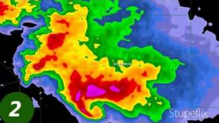 May 2007 Tornado Outbreak Radar  Greensburg kansas tornado [upl. by Sanger957]