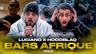 HOODBLAQ NIMMT ALLES AUSEINANDER  😳 LUCIANO x STEFFLON DON x HOODBLAQ  BARS AFRIQUE  Reaction [upl. by Lienaj90]