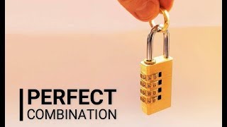 Perfect Combination Lock Ring Padlock Magic Trick Gospel Mentalism [upl. by Osnohpla]