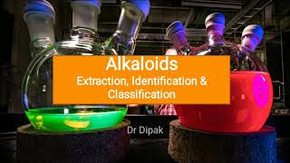 Alkaloids  Extraction Identification Classification Hindi Animated with Tricks to remember [upl. by Air]