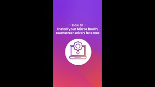 How to install your mirror booth touchscreen driver for a mac [upl. by Tempa350]