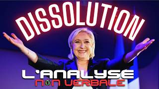 Analyse non verbale Marine LEPEN  Discours dissolution [upl. by Thom]