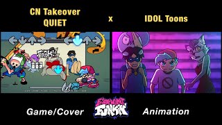 Pibby Corrupted Finn amp Jake “QUIET”  CN Takeover  Come Learn With Pibby x FNF Animation x GAME [upl. by Dolly]