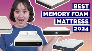 Best Memory Foam Mattress 2024  Our Top 6 Picks [upl. by Ramhaj]