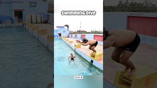 Swimming Dive in Slow Motion 🏊🏼swimmingtips swimtechnique swimming dive [upl. by Edwin432]