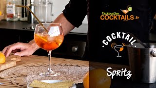 Cocktail Aperol  Comment faire un Spritz [upl. by Eelame739]