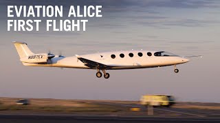 AllElectric Alice Aircraft Makes First Flight as Eviation Delays Entry Into Service – FutureFlight [upl. by Oettam]