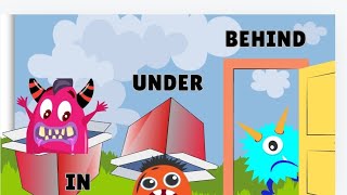 Prepositions song In on under between [upl. by Kele712]