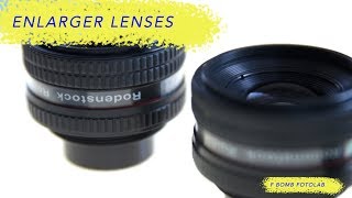 Enlarger Lenses  What are they and which one to use [upl. by Akirrehs]