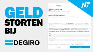 Geld storten bij DEGIRO – iDEAL of overmaken [upl. by Rawdin974]