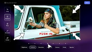 Image Editor — How to Edit Images in Studiobinder [upl. by Ecilahs]